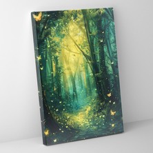 Popcas  Ashvin Harrison Ateşböcekleri Kanvas Tablo Duvar Sanatı Tasarımı