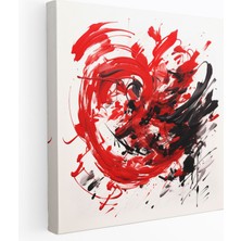 Popcas  Asya Hat Sanatı Kanvas Tablo Derin Grafik