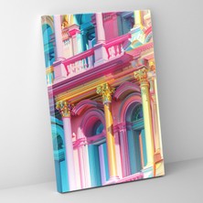 Popcas  Barok Pop Sanat Duvar Dekorasyonu Klasik ve Pop Tarzı Duvar Sanatı