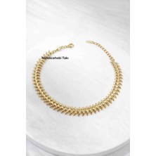 Xuping Jewelry Melekcehobi 14K Altın Renk Spike Detaylı Bileklik – Modern ve Iddialı Tasarım