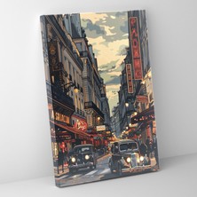 Popcas  Manzara Temalı Kanvas Tablo - Doğal Ortamlar Için Uygun Dekorasyon Seçeneği