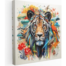 Popcas  Vahşi Harikalar Koleksiyonu Kanvas Tablo