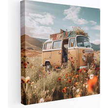 Popcas  Bohem Tarzı Kanvas Tablo Duvar Dekorasyonu