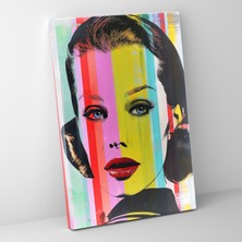 Popcas  Pop Art Klasik Kanvas Tablo Ev Dekorasyonu