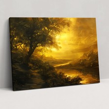 Popcas  Caravaggio Tarzı Dekoratif Tablo Kanvas Duvar Sanatı