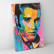 Popcas  Andy Warhol Elvis Presley Kanvas Tablo Duvar Sanatı