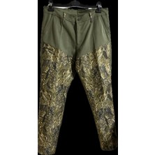 Avmax Çulluk Pantolonu Ince Saz Desen Beden:50