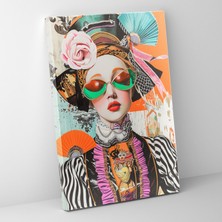 Popcas  Rönesans Pop Sanat Kanvas Tablo Klasik ve Popart Temalı Ev Dekorasyonu