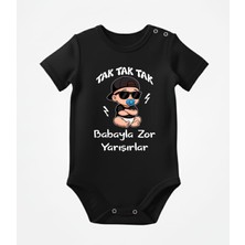 Venüs Dijital Babayla Zor Yarışırlar Bebekli Bebek Body Zıbın