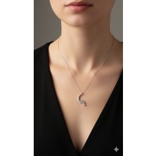 Kisa 925 Gümüş Kadın Kolyesi