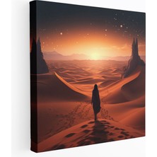 Popcas  Çöl Macerası Kanvas Tablo Duvar Sanatı / Dekoratif Tablo