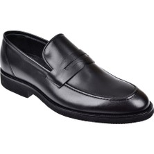 Karayel Hakiki Deri Klasik Erkek Ayakkabı KRY-24270   Siyah