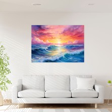 Popcas  Doğa Manzarası Kanvas Tablo Duvar Dekorasyonu