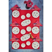 Cooker 14 Parça 6 Kişilik Bahar Demeti Kahvaltı Takımı CKR4270