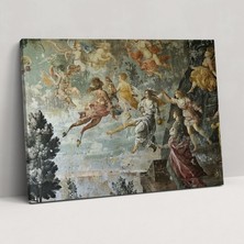 Popcas  Klasik Tema Kanvas Tablo Ev Dekorasyonu