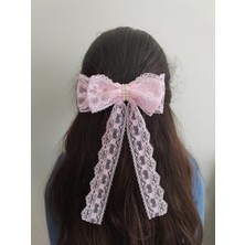 Stilcraft Pembe Fiyonk Toka Kız Çocuk