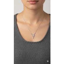 Kisa 925 Gümüş Kadın Kolyesi