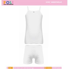 Poli Kids Pamuklu Kız Çocuk Çamaşır Takımı