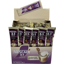 Nescafe 3ü1 Arada Gold - Yoğun Içim Zengin Aroma 1 Kutu (40 Adet) 17,5 G