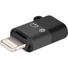 Daytona Lightning ≥ USB C Şarj ve Data Aktarım Destekli Kulaklık Adaptörü 2'li - CL2, USB Tip C'den Lightning E Dönüştüren Aux Ses Adaptörü Konektörü Dongle / Lightning Erkek – USB C Dişi