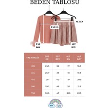 My Kids Wear Kız Çocuk Bayramlık Payet Etekli Takım 12537