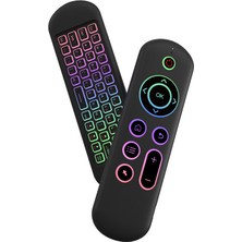 M5 Araç Android Box Uyumlu Universal Kablosuz Çift Modlu Klavyeli Uzaktan Kumanda
