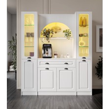 Guneystore Armoni Black Maxi Kahve Köşesi Komple Mdf