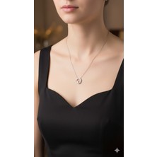 Kisa 925 Gümüş Kadın Kolyesi