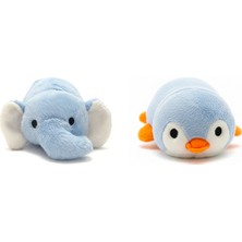 Kızılkaya Çift Taraflı Fil Penguen Peluş Oyuncak 23 cm 2505152