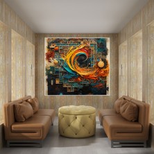 Popcas  Kutsal Kur'an Kanvas Tablo - Karışık Medya Duvar Sanatı