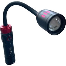 Kenko 3 Modlu Güçlü Mıknatıslı Akordiyon El Feneri Tamirci Feneri Profesyonel El Feneri