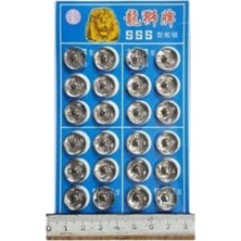 Argesco Mühendislik Çıt Çıt Model 2 Numara Metal 24'lü