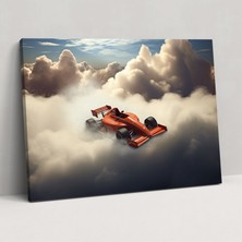 Popcas  Formula 1 Duvar Dekorasyonu - Kanvas Tablo Hayal Gerçeklik