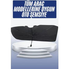 İsmiyle Al Oto Ön Cam Güneşliği Otomatik Katlanabilir Gölgelik Oto Cam Şemsiye