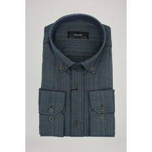 Eskişehir Mağazacılık Advante Klasik Çizgili Kareli Gömlek