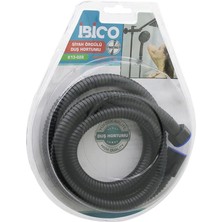 İsmiyle Al Siyah Metal  Örgülü Duş Hortumu  1.5mt   Vakumlu Ambalaj  Anti Twist=dolanmaz-Kıvrılmaz-Kopma