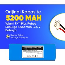 Wiami FX11 Plus 5200 Mah Robot Süpürge Batarya