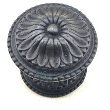 Skygo Antika Tarz Dekoratif Pirinç Papatya Kapı Babası - 73MM, Oksit