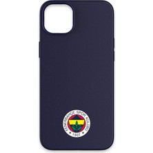 iPhone 14 Uyumlu Fenerbahçe Arma Deri Magsafe Lisanslı Telefon Kılıfı