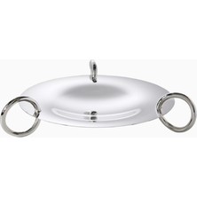 Christofle Vertigo Andrée Putman Tasarımı, El Işçiliği Gümüş Kaplama Orta Masa Objesi