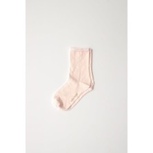 Bony Socks Kadın Viskoz Soket Çorap Açık Pembe