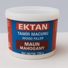 mobilyap Ahşap Mobilya Parke Tamir Dolgu Macunu 220 gr - Maun - Çatlak Çizik Giderici Kullanıma Hazır