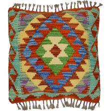 Kilim Co. El Dokuma Afgan Kilim Kırlent Yastık Kılıfı