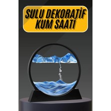 İsmiyle Al 3D LED Işıklı Kum Saati Gece Lambası Hareketli Sulu Kum Saati Dekoratif