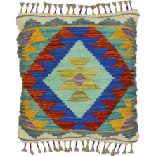 Kilim Co. El Dokuma Afgan Kilim Kırlent Yastık Kılıfı