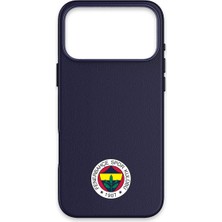 iPhone 17 Pro Uyumlu Fenerbahçe Arma Deri Magsafe Lisanslı Telefon Kılıfı