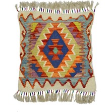 Kilim Co. El Dokuma Afgan Kilim Kırlent Yastık Kılıfı