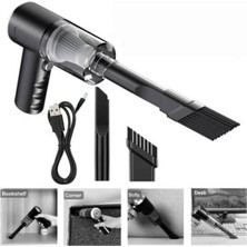 İsmiyle Al Mini Vakumlu Araç Süpürgesi El Süpürgesi Şarjlı Çok Fonksiyonlu REVO-9985 Uyumlu