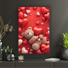 14 Şubat | Sevgililer Günü | Aşk Temalı Dekoratif Cam Tablo