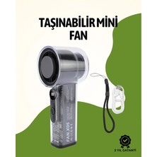 İsmiyle Al Sessiz Çalışan Taşınabilir Fan | Dijital Göstergeli | 100 Kademeli Hız Ayarı